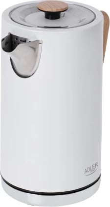 Zierëse uji, Adler, AD 1347, 1.7 L, 1850-2200 W, çelik inox, STRIX, e bardhë