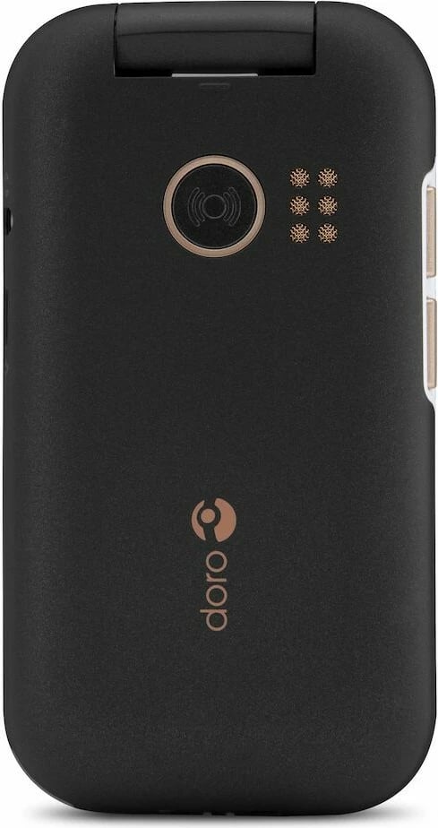 Celular Doro 6060, Clamshell, 320 x 240 pixels, 3 MP, 1000 mAh, e zezë, e bardhë