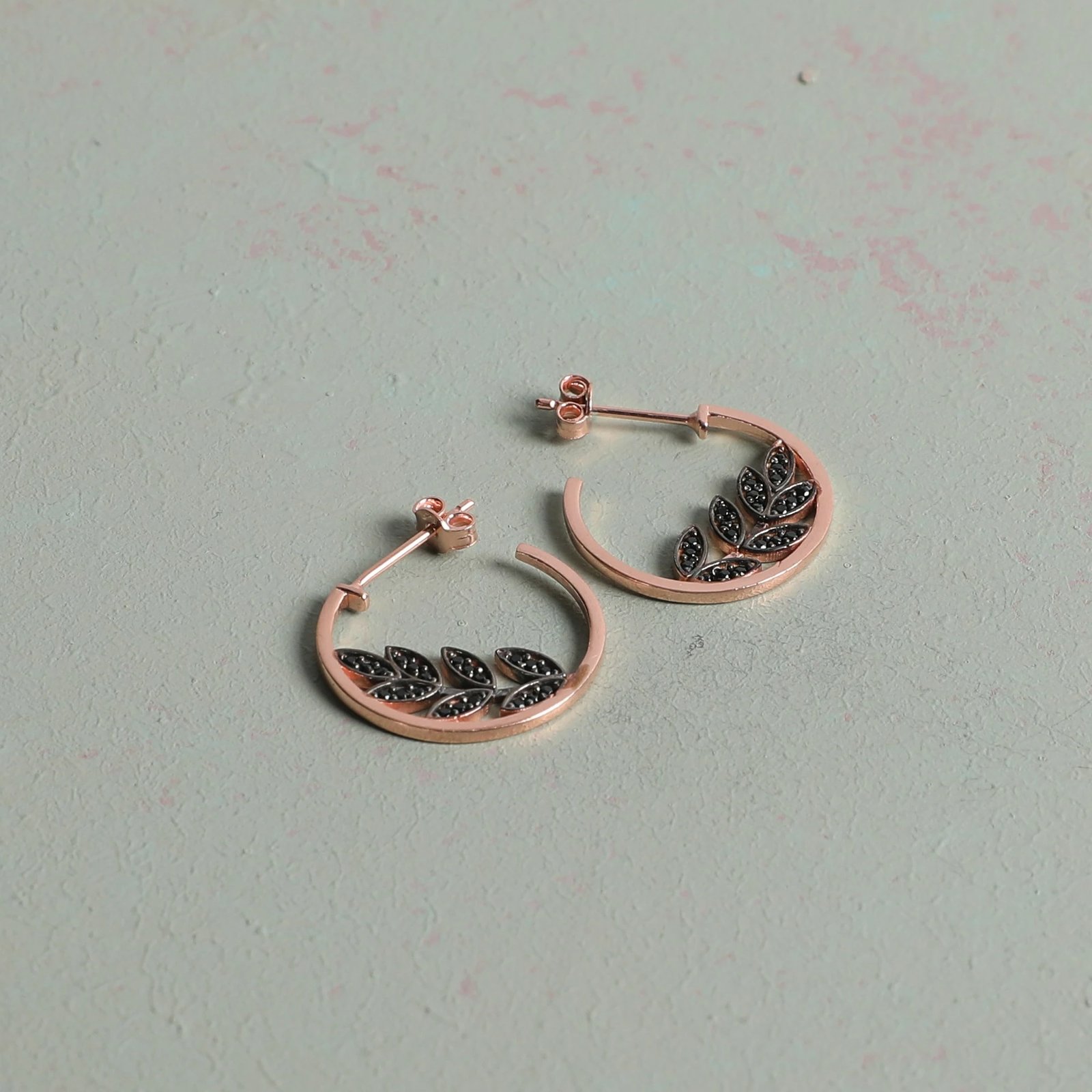 Vathë argjendi ngjyrë rozë gold, Jumeon, 8158