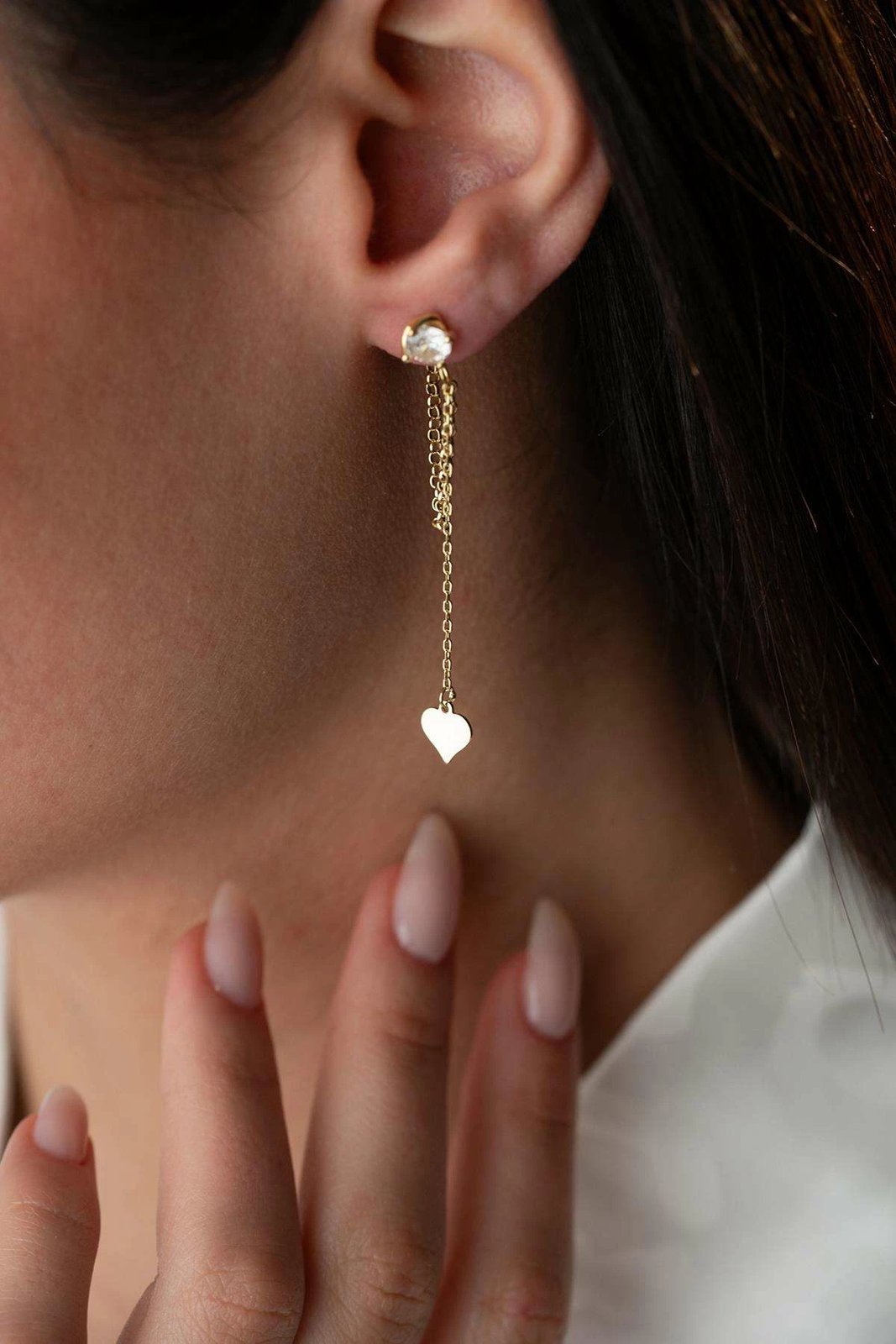 Vathë të gjatë prej argjendi, ngjyrë ari, Jumeon, NRZ1000253