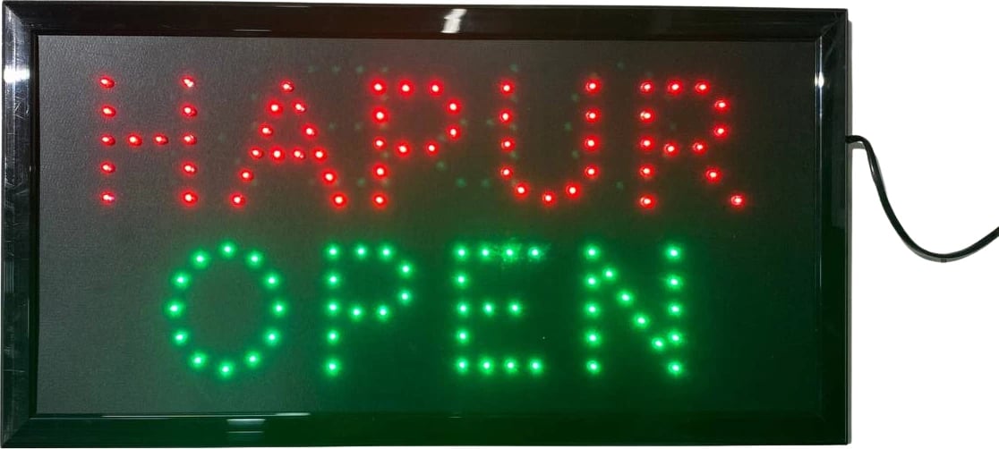 Reklame ndriquese E HAPUR Led