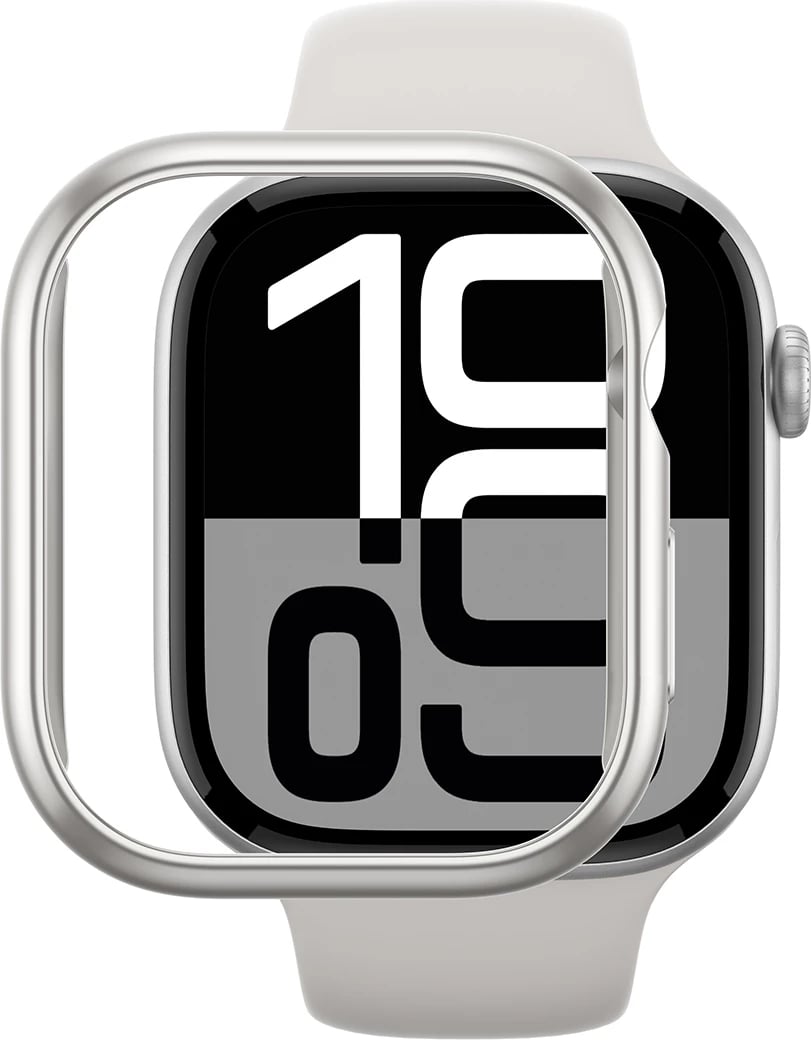 Mbështjellës AmazingThing Minimal për Apple Watch 46mm, argjendtë