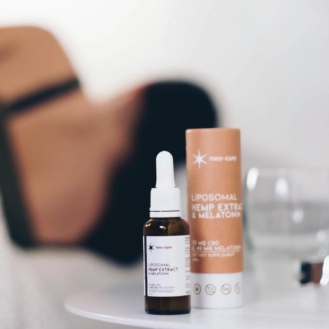 Liposomal Hemp Extract & Melatonin, 30 ml