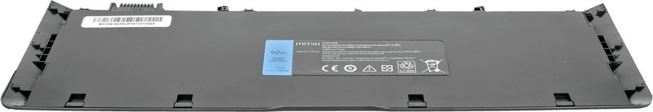 Bateri laptop Mitsu për Dell Latitude 6430u, 5600 mAh, 11.1V, e zezë