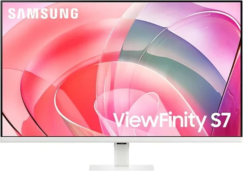 Monitor Samsung ViewFinity S7 LS32D701EAUXEN, 32", 4K UHD, i bardhë