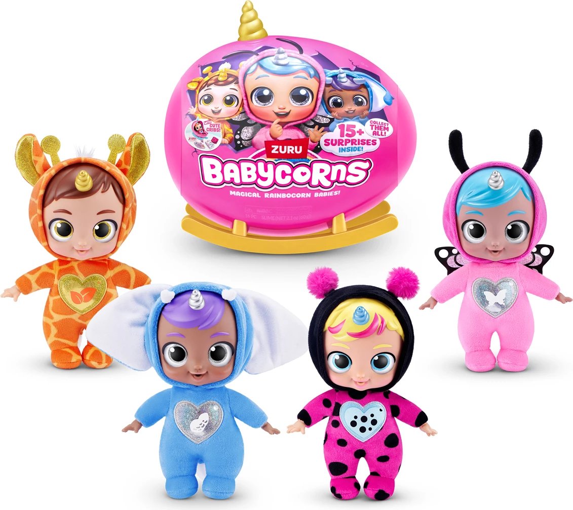 Rainbocorns Babycorns – Kapsulë Misterioze me Kukulla Magjike nga ZURU