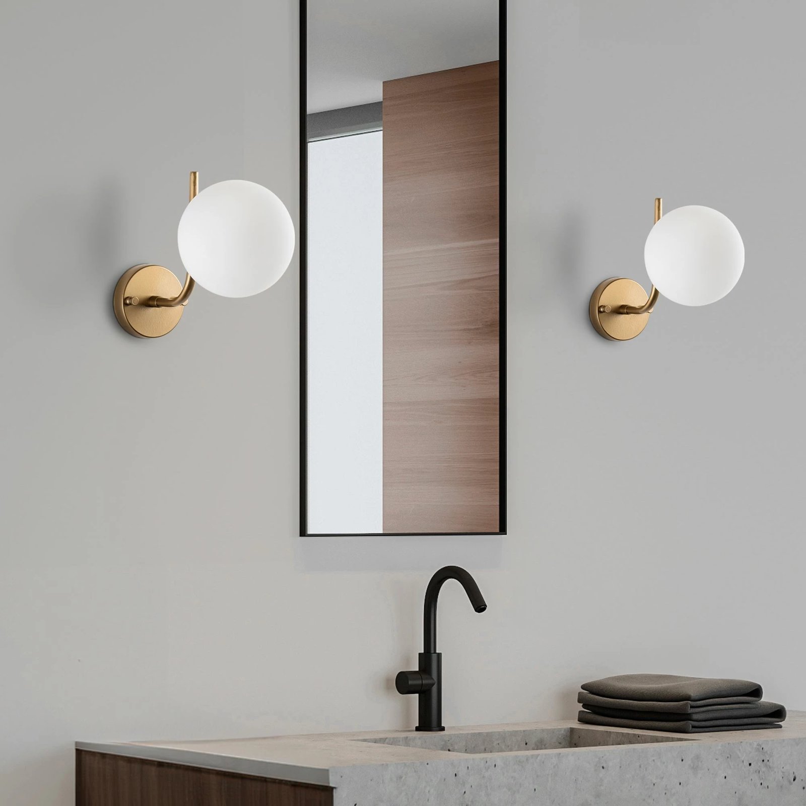 Llambë muri Opviq, Antler - 15015, ngjyrë ari Llambë muri Opviq, Antler - 15015, ngjyrë ari