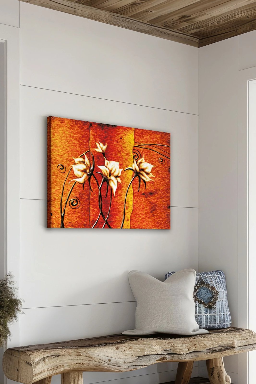 Pikturë dekorative në kanavacë, Wallity, Ersyfdc127, shumëngjyrëshe, 50x70cm