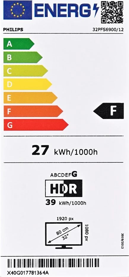 TV i mençur Philips 32PFS6900/12, 32", Full HD, LED, Wi-Fi, Zi