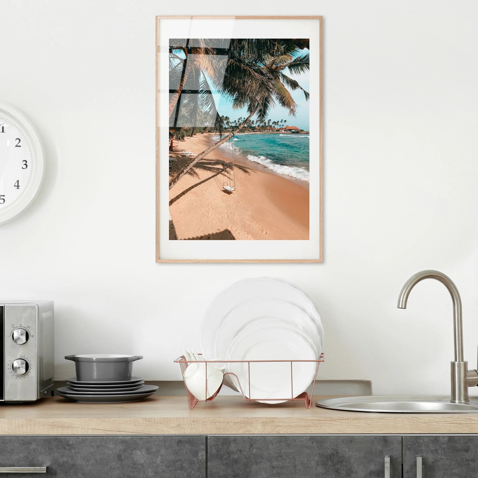 Pikturë dekorative prej xhami të temperuar, Wallity UV-1071, 30x45cm