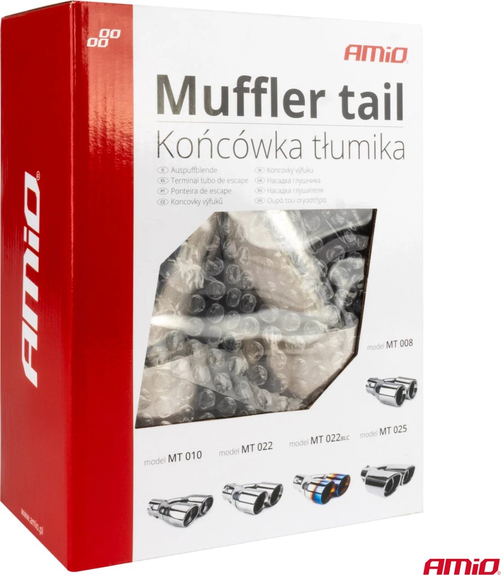 Auspuh dekoreus, çelik inox krom