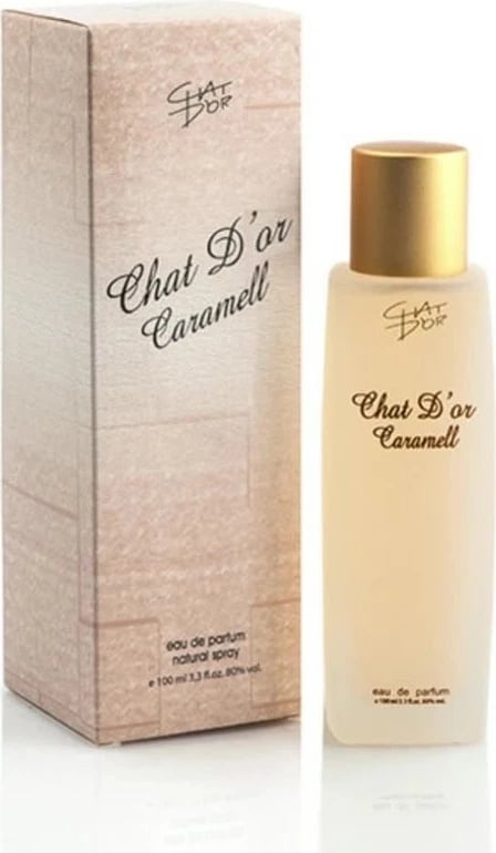 Eau de Parfum për femra Chat D'or Caramell, 100ml
