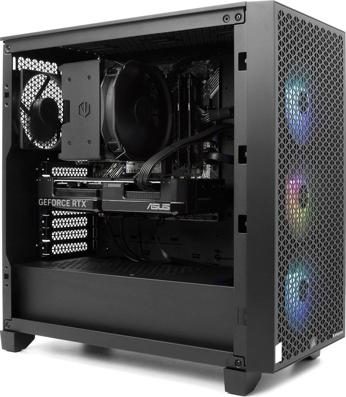 Kompjuter Infinity Ultimate R750, Ryzen 7, RTX 4070 Super, 32GB RAM Memorje, 2TB, zi