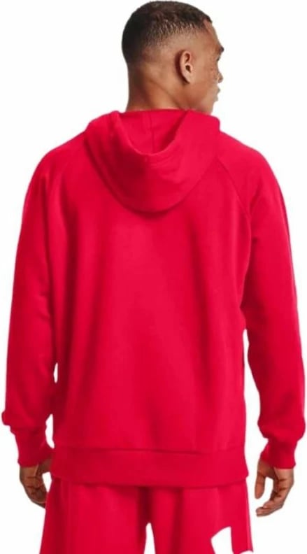 Duks pa kapuç Under Armour Rival Fleece për meshkuj, ngjyrë e kuqe