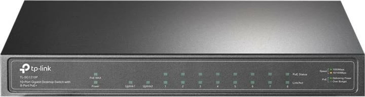 Switch TP-Link TL-SG1210P, 8 porta, 1Gbps