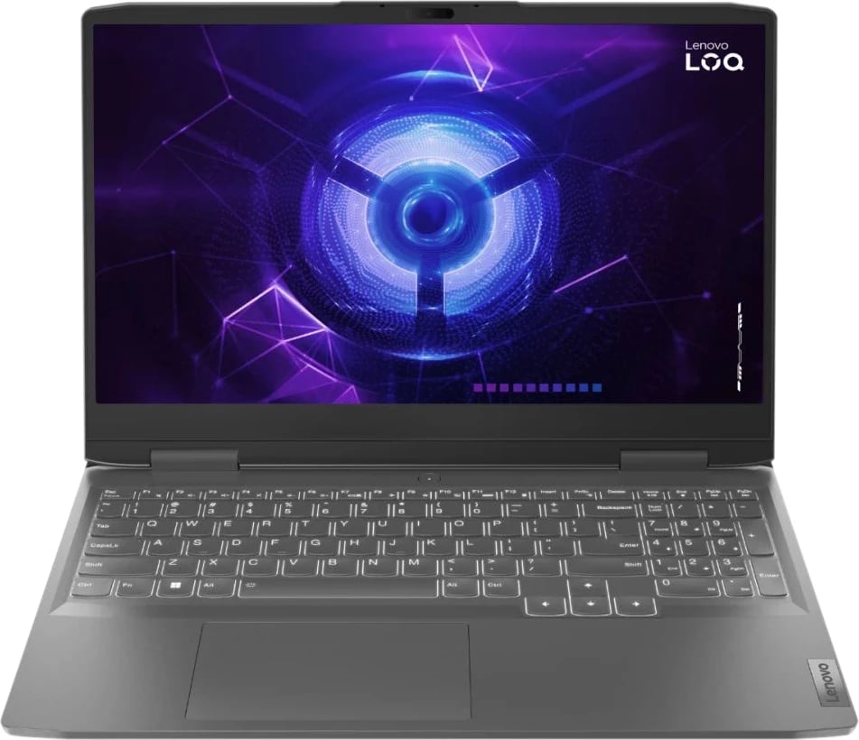 Laptop Lenovo LOQ 39.6 cm (15.6") Full HD Intel® Core™ i5 i5-12450H 16 GB DDR5-SDRAM 512 GB SSD NVIDIA GeForce RTX 4050 Wi-Fi 6 (802.11ax) Windows 11 Home Grey