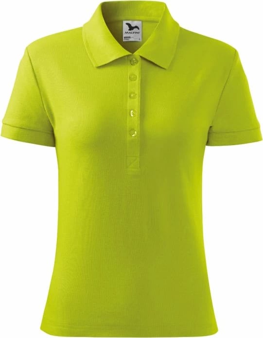 Maicë polo Malfini për femra, ngjyrë jeshile