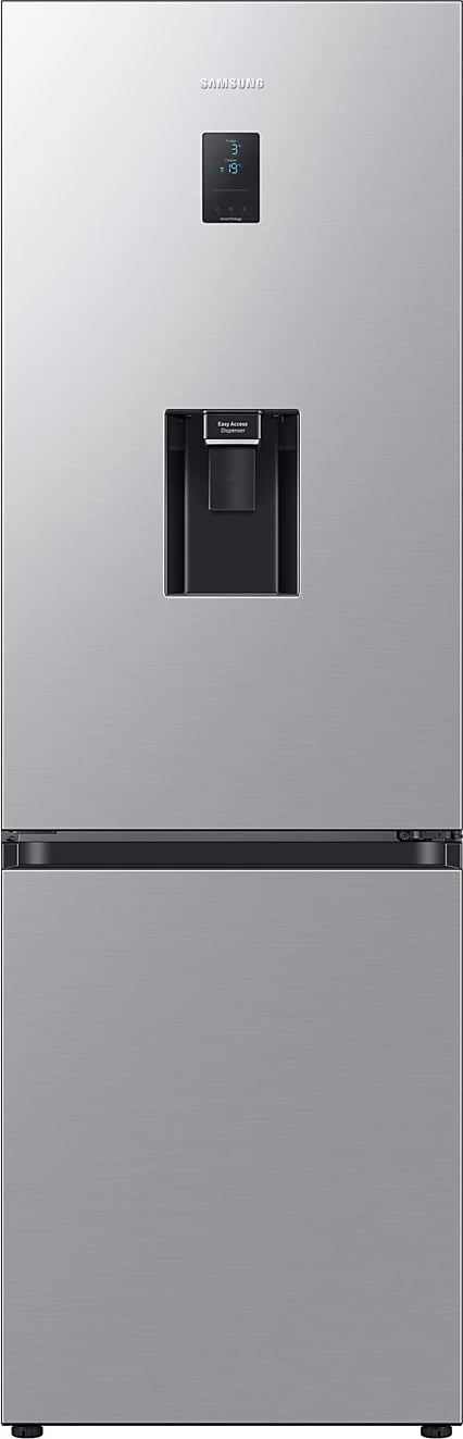 Frigorifer kombinë Samsung RB34C652ESA/EK 385L SpaceMax, ftohje e njëtrajtshme, shpërndarës uji, Metal Graphite