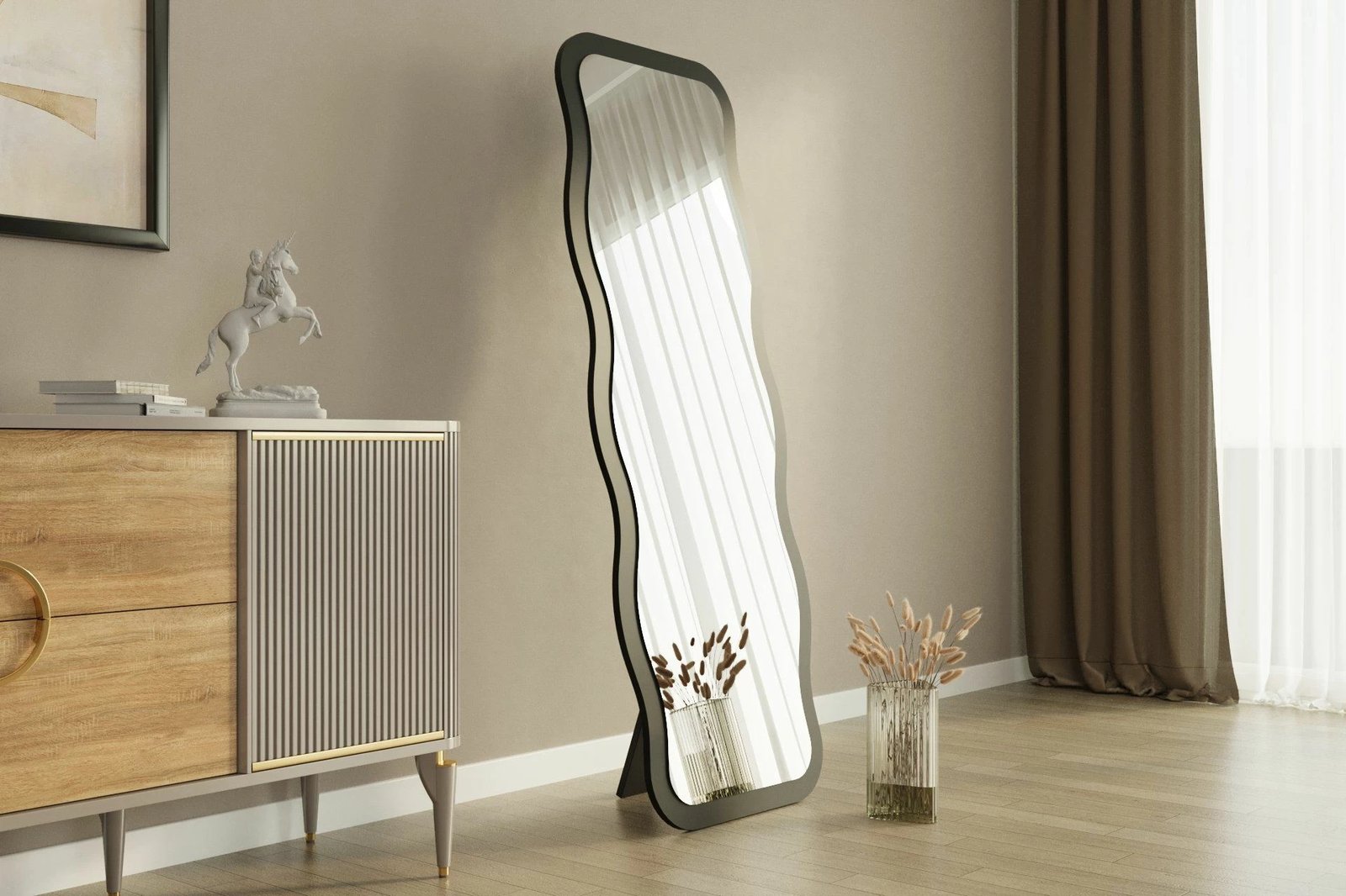 Pasqyrë Hanah Home, Aror, e zezë