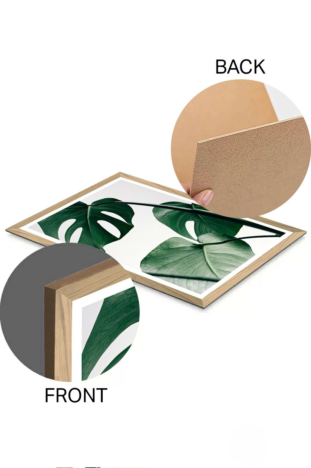 Pikturë dekorative murale, Tekhammdf46, shumëngjyrëshe, 33x48cm