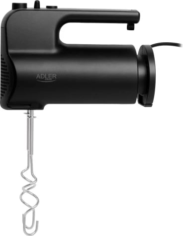 Mikser dore, Adler AD 4230, 300W 5 shpejtësi Turbo me sirtar aksesorësh, i zi