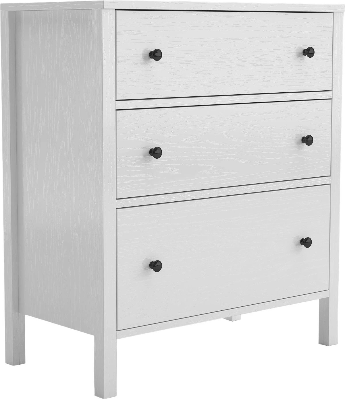 Komodë Hanah Home, FRN-10022, druri dhe e bardhë