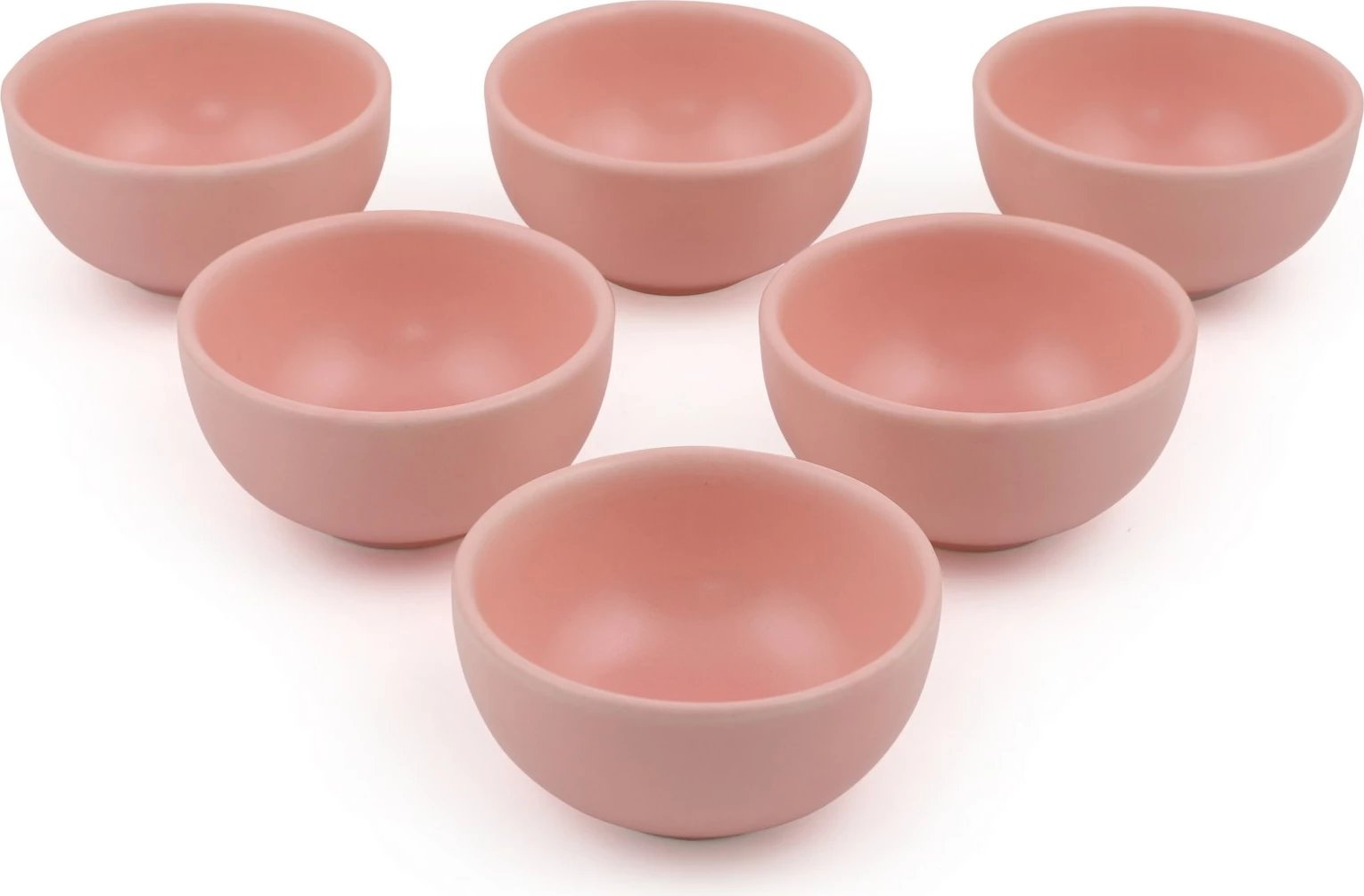 Set pjatash për salcë, ngjyrë rozë, Hermia Concept, ST101106F971A0000000AZ1000, 6 copë
