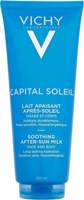 Qumësht pas diellit Vichy Capital Soleil për femra, 300ml