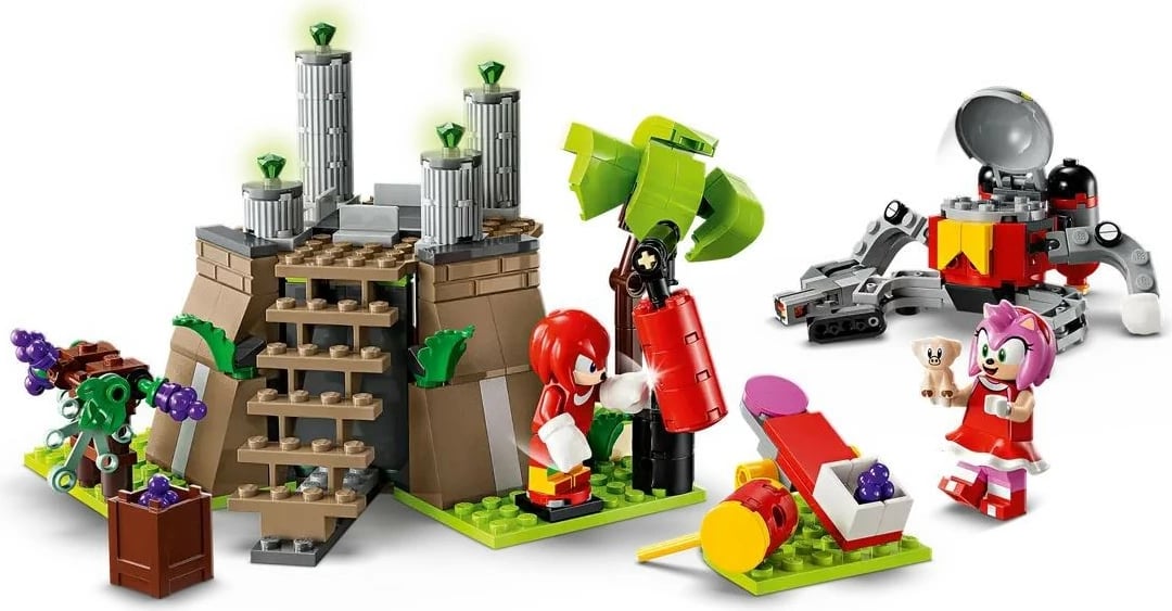 Set ndërtimi LEGO Sonic the Hedgehog 76998 Knuckles and Master Emerald Temple, 325 pjesë