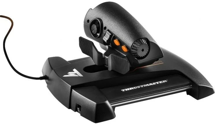Throttle për lojëra Thrustmaster AddOn TWCS, me kabllo, për PC, e zezë
