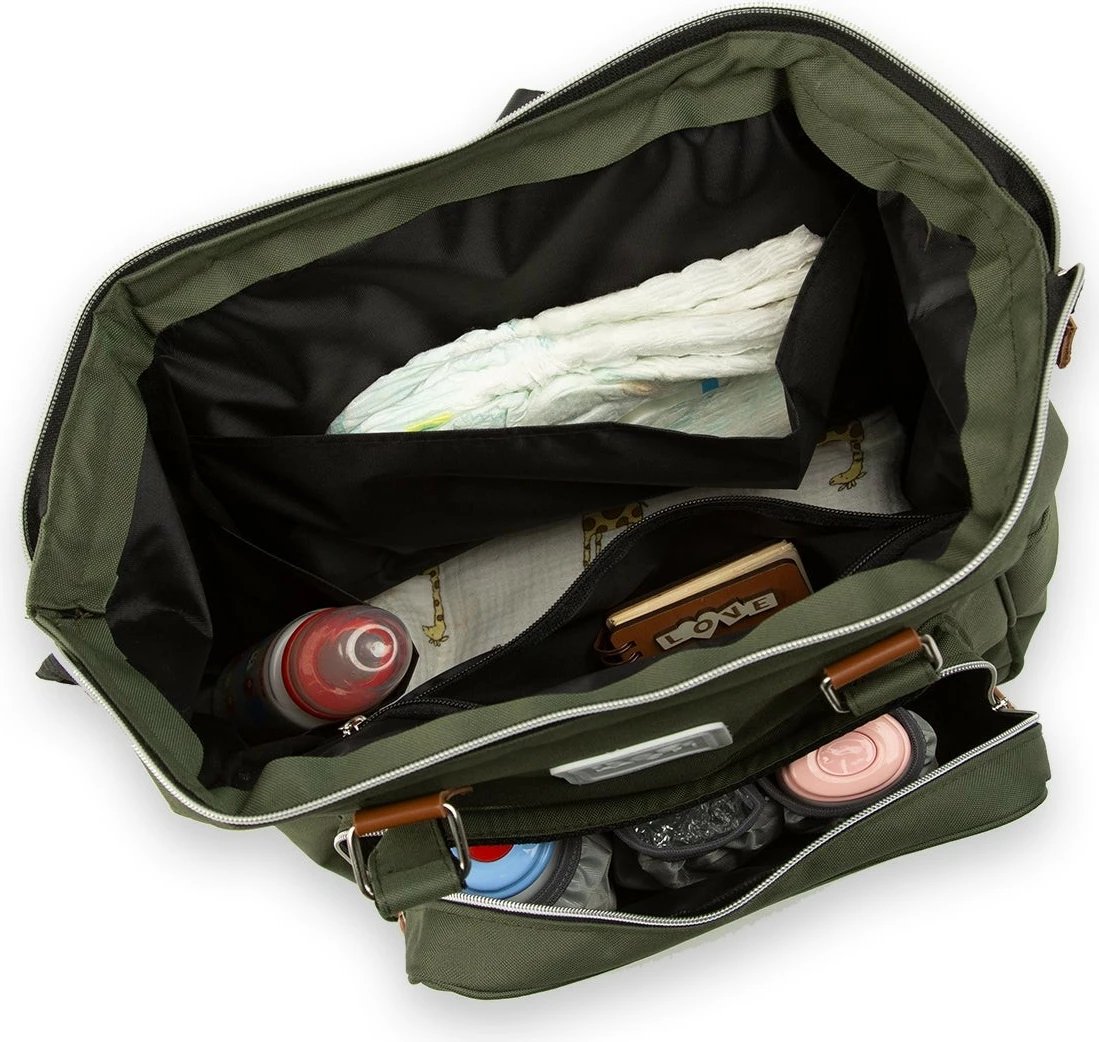 Çantë për pelena Zoozie Bags, 5163 - 62003, ngjyrë kaki