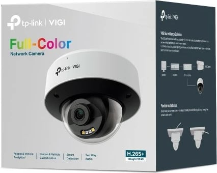 Kamerë sigurie IP TP-Link InSight S245, outdoor, me kabllo, 64m, 120 dB, për tavan
