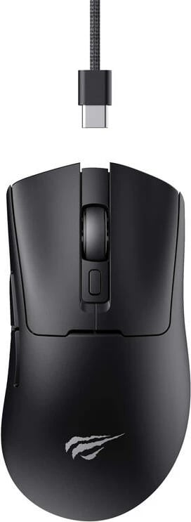 Maus gaming Havit MS966 me kabllo, RGB, 12000 DPI, i zi