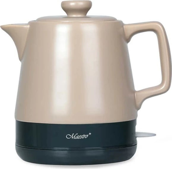 Çajnik elektrik qeramik Feel-Maestro MR-071, 1L, 1200W, Bezhe