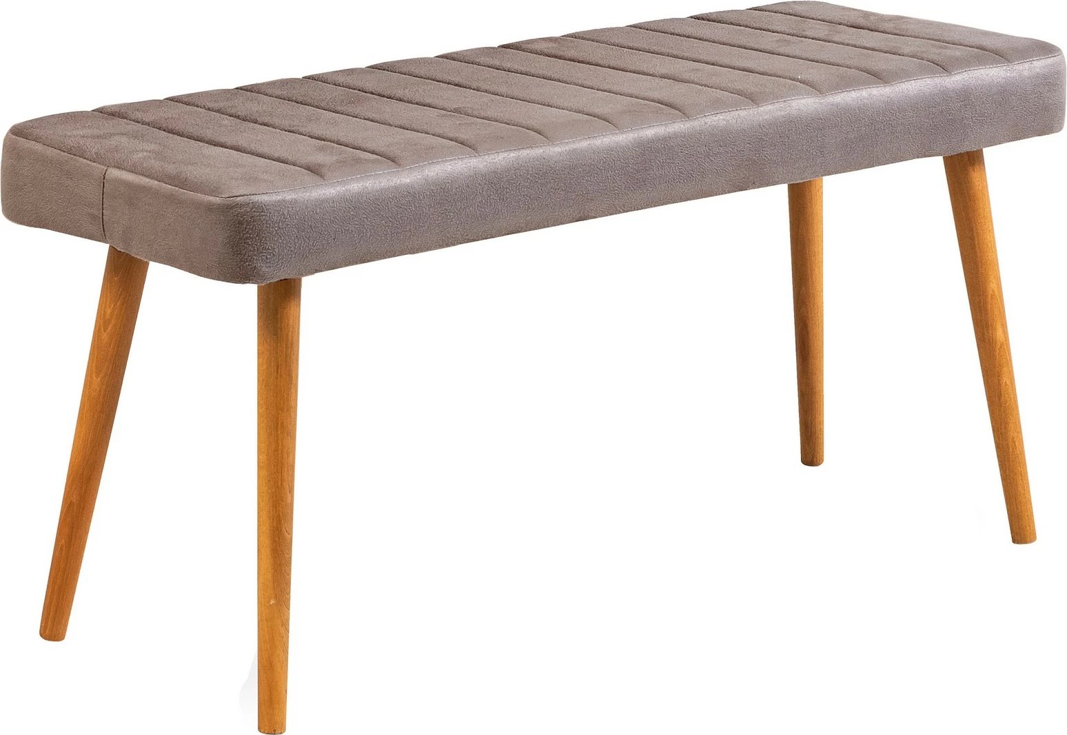 Set tavolinë me karrige për ngrënie, zgjatës, 4 pjesë, Skye Decor, ngjyrë pishë Atlantike, Soho gri