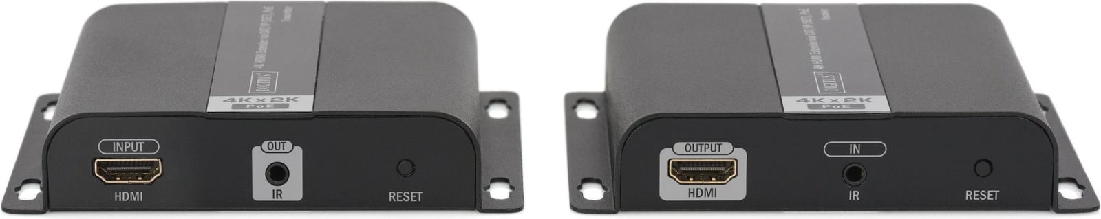 HDMI extender Digitus DS-55124, 4K, PoE, 120m, set, i zi