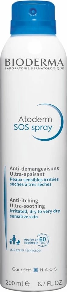 Spray për trup Bioderma Atoderm SOS Spray Anti-Itch 200ml