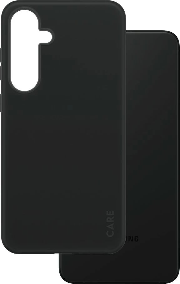 Mbështjellës PanzerGlass CARE për Samsung S24+, silikon, i zi