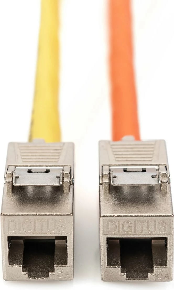 Keystone modul Digitus DN-93619-24, Cat6A, shielded, RJ-45, set 24 copë, argjendtë