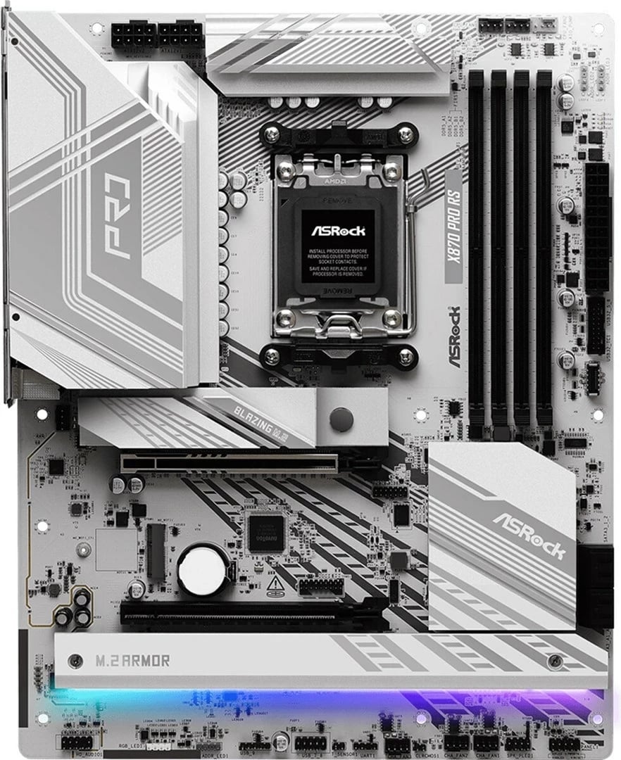 Pllakë amë ASRock X870 Pro RS, Socket AM5, ATX