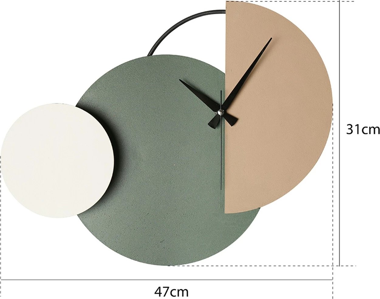 Orë muri dekorative metalike Wallity, Mateen, kafe