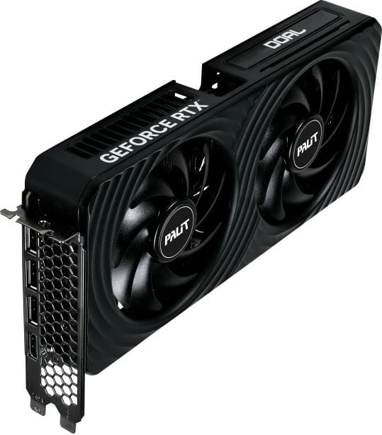 Kartelë grafike Palit RTX 5060 Dual OC 8GB GDDR7 e zezë