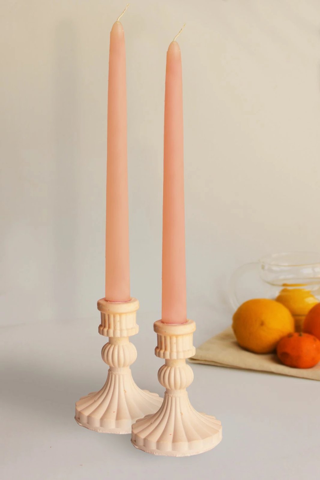 Set kandelabrash (4 copë), Evila Originals, portokalli