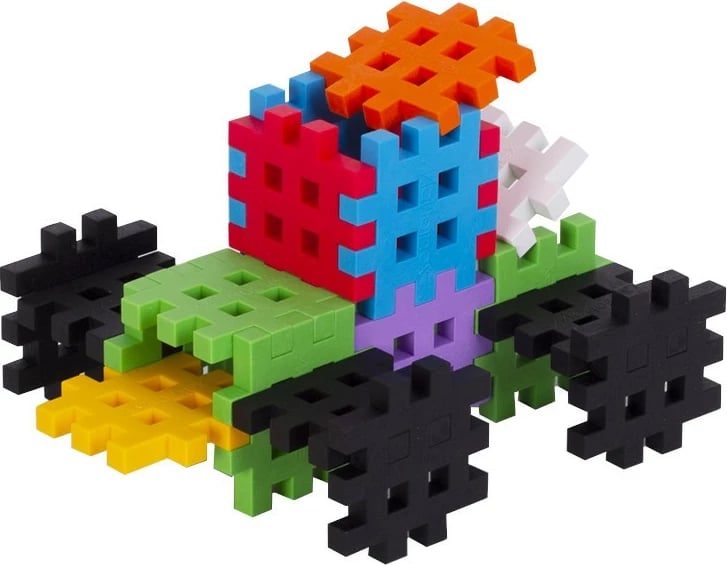 Blloqe ndërtimi Marioinex Waffle Blocks Midi 44 copë, shumëngjyrëshe