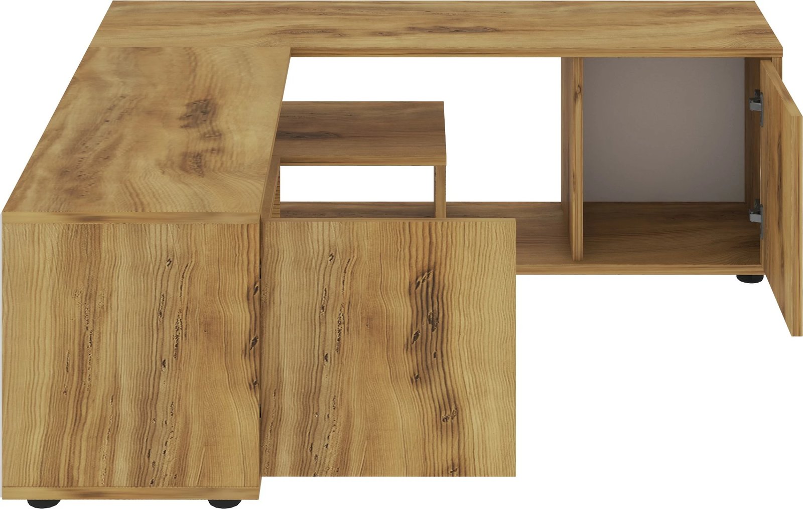 Komodë TV Hanah Home, ngjyrë lisi, Rosa