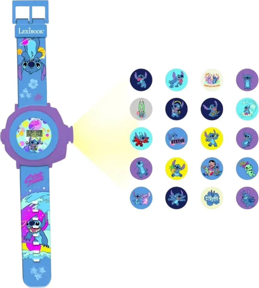 Orë E Projektuar Për Fëmijë Disney Stitch - DMW050D