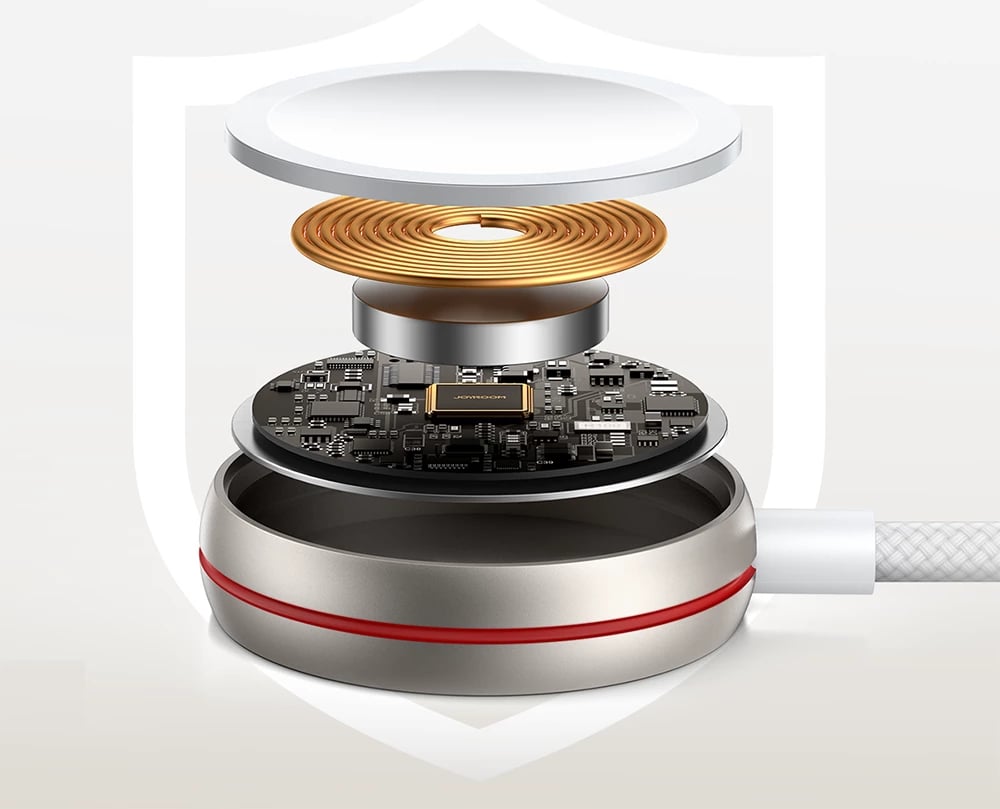 Karikues wireless për Apple Watch Joyroom S-IW011, 1.2m, USB-C, Bardhë