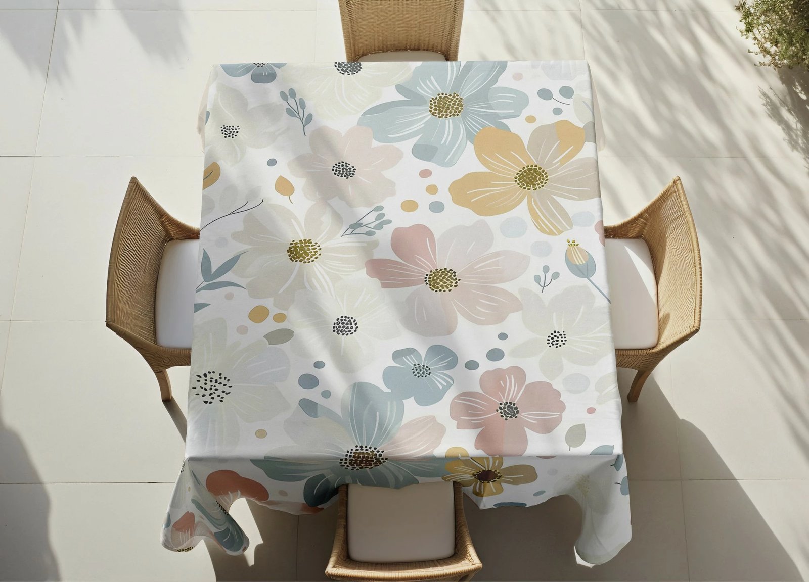 Mbulesë tavoline Hermia, Asr-tblclt25-16, 140x140cm