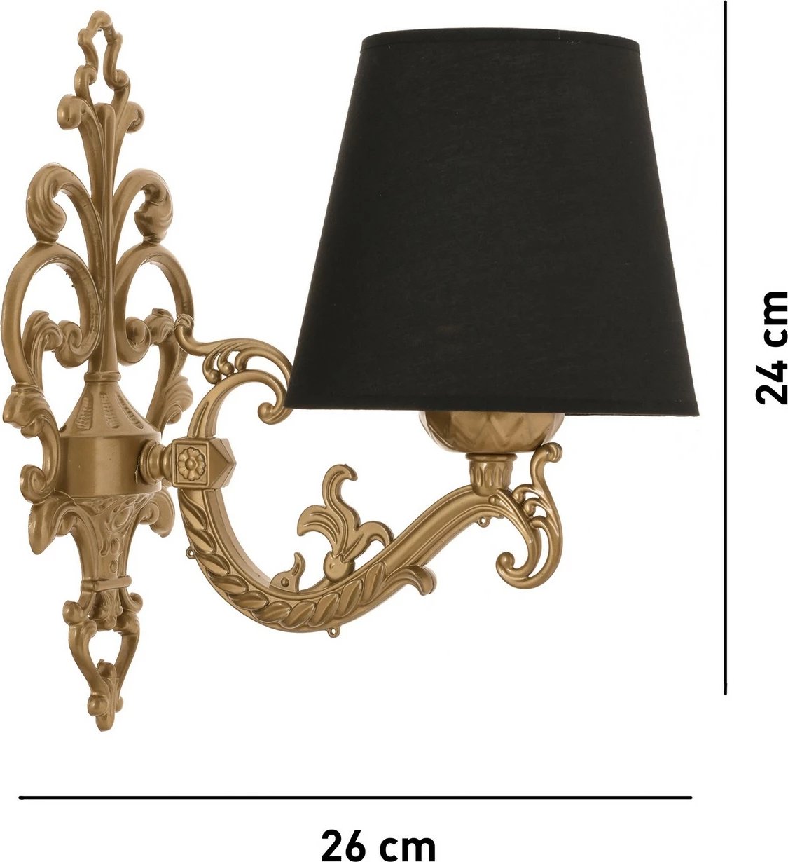 Llambë muri Opviq, Claire, e zezë dhe ari