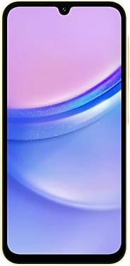 Celular Samsung Galaxy A15, 6.5", 4+128GB, DS, i verdhë